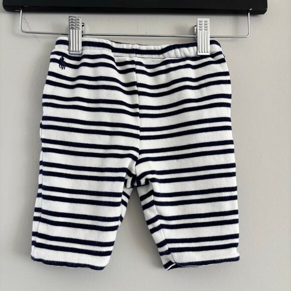 Ralph Lauren Baby Striped Reversible Pants - Picture 1 of 9